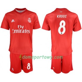 Koszulka Real Madryt Kroos 8 Dziecięcy Trzeci Koszulki Piłkarskie 2018-2019 Krótki Rękaw